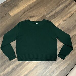 Divided Forest Green Crew Neck Sweater